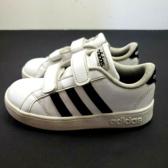 Adidas VL Court 2.0 Kids/Toddler Shoes - Picture 2 of 7